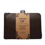 Buffalo Sleeve Laptop Case 15" Brun