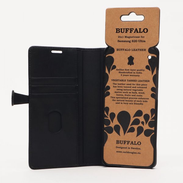 Buffalo Samsung Galaxy S20 Ultra Etui 2in1 Magnet Case Svart