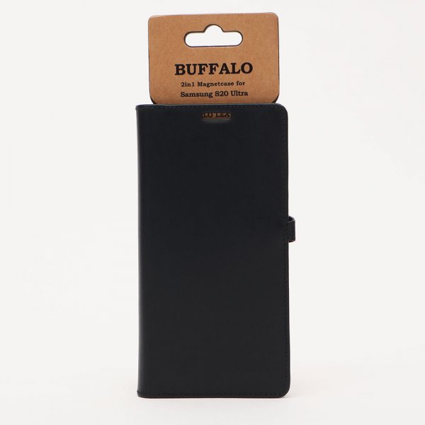 Buffalo Samsung Galaxy S20 Ultra Etui 2in1 Magnet Case Svart