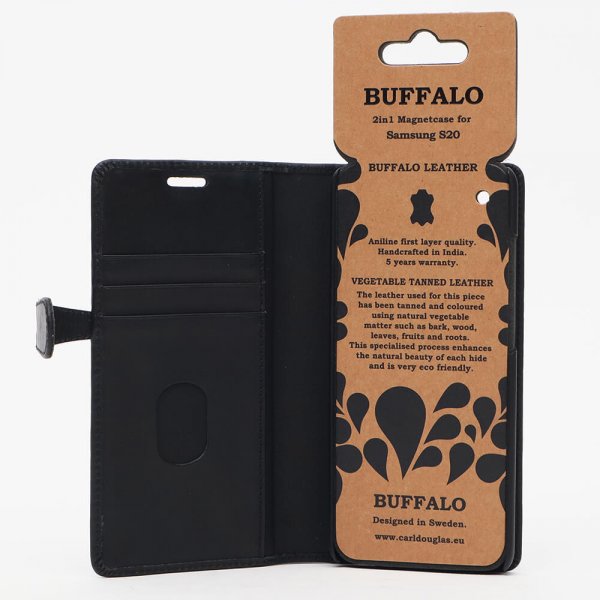 Buffalo Samsung Galaxy S20 Etui 2in1 Magnet Case Svart