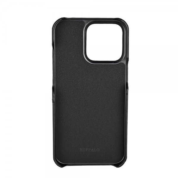 Buffalo iPhone 13 Pro Deksel Backcover with Card Slot Svart