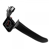 Buffalo Apple Watch 38/40/41/42mm Armbånd Ekte Skinn Svart