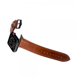 Buffalo Apple Watch 44/45/46mm/Apple Watch Ultra Armbånd Ekte Skinn Brun