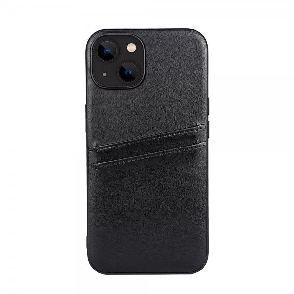 Buffalo iPhone 13/14 Deksel Backcover with Card Slots Svart