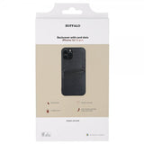 Buffalo iPhone 12/iPhone 12 Pro Deksel Backcover with Card Slots Svart