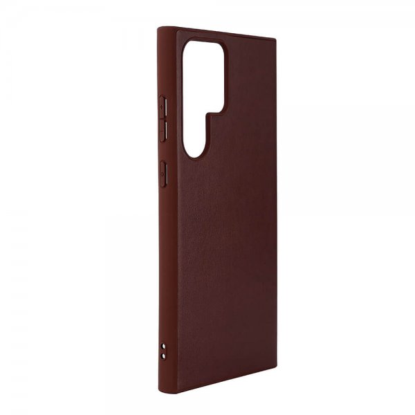 Buffalo Samsung Galaxy S23 Ultra Deksel PU Brun