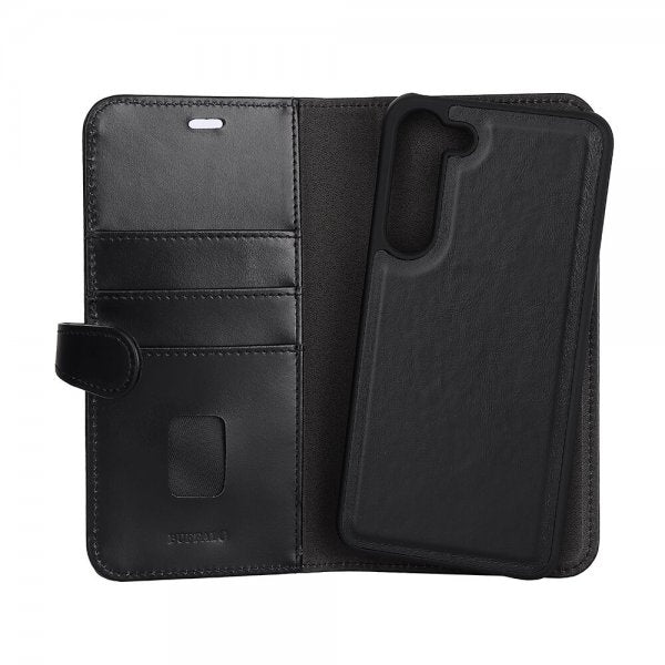 Buffalo Samsung Galaxy S23 Plus Etui 2-in-1 Detachable Wallet Svart