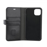 Buffalo iPhone 15 Plus Etui 3 Kortlomme Avtakbart deksel MagSeries Svart