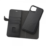 Buffalo iPhone 15 Plus Etui 3 Kortlomme Avtakbart deksel MagSeries Svart
