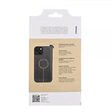 Buffalo iPhone 15 Plus Etui 3 Kortlomme Avtakbart deksel MagSeries Svart
