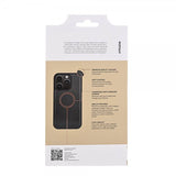 Buffalo iPhone 15 Pro Etui 3 Kortlomme Avtakbart deksel MagSeries Svart