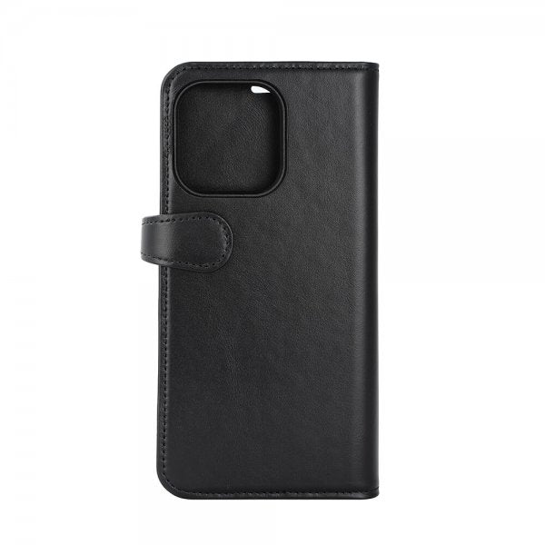 Buffalo iPhone 15 Pro Max Etui 3 Kortlomme Avtakbart deksel MagSeries Svart
