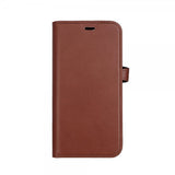 Buffalo iPhone 15 Etui 3 Kortlomme Avtakbart deksel MagSeries Brun