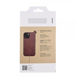 Buffalo iPhone 15 Etui 3 Kortlomme Avtakbart deksel MagSeries Brun