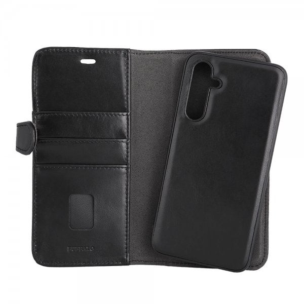 Buffalo Samsung Galaxy A35 Etui 2-in-1 Detachable Wallet Svart