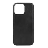 Buffalo iPhone 16 Pro Max Deksel Ekte skinn MagSeries Svart