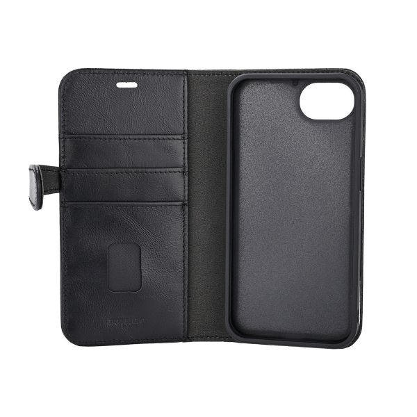 Buffalo iPhone 16e/17e Etui 2-i-1 3 Kortlomme MagSeries Svart