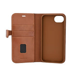 Buffalo iPhone 16e/17e Etui 2-i-1 3 Kortlomme MagSeries Brun