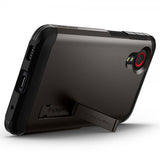 Spigen Samsung Galaxy XCover 5 Deksel Tough Armor Gunmetal