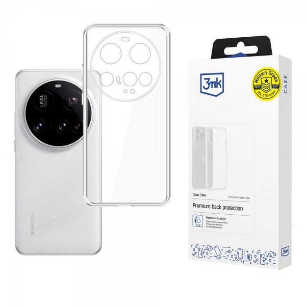 3mk Xiaomi 15 Ultra Deksel Clear Case Transparent
