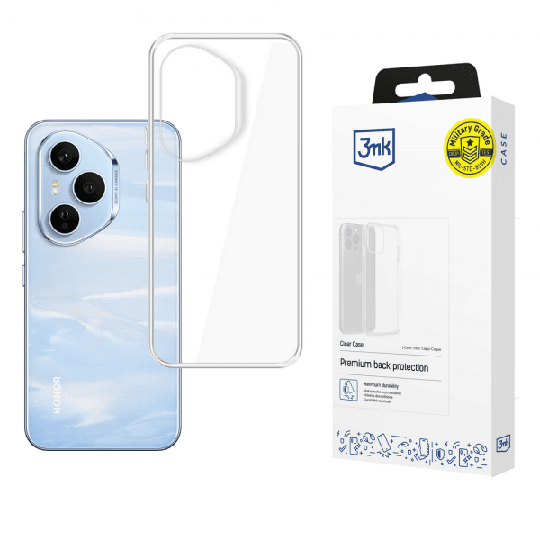 3mk Honor 400 Pro Deksel Clear Case Transparent