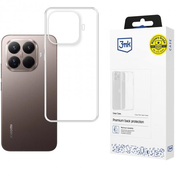 3mk Xiaomi 15T Pro Deksel Clear Case Transparent