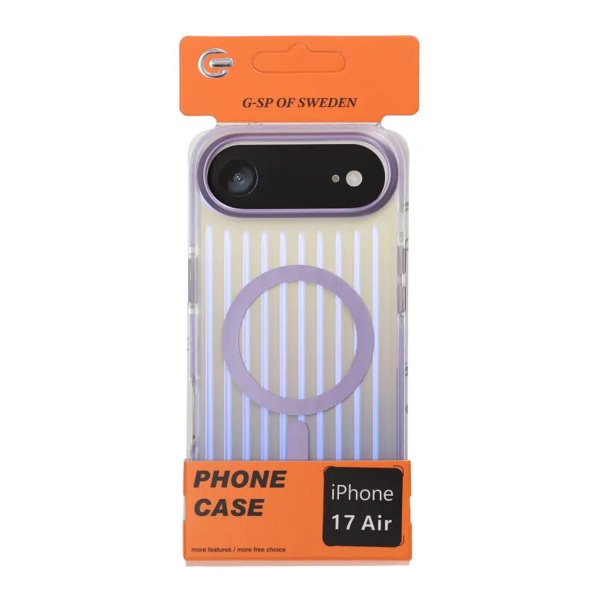 iPhone Air Deksel Korrugerte MagSafe Lilla