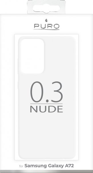 Puro Samsung Galaxy A72 Deksel Nude Transparent