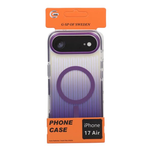 iPhone Air Deksel Korrugerte MagSafe Lilla
