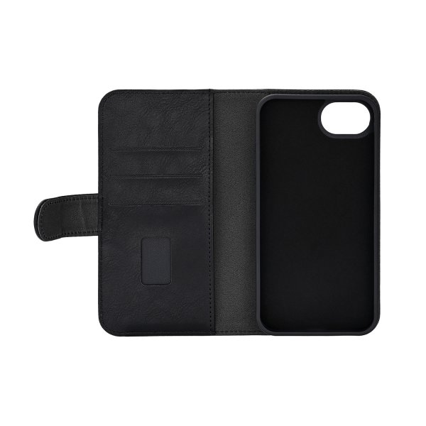 Gear iPhone 16e/17e Etui 2-i-1 3 Kortlomme MagSeries Svart