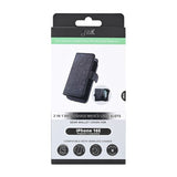 Gear iPhone 16e/17e Etui 2-i-1 3 Kortlomme MagSeries Svart