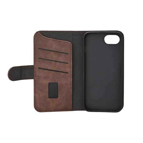 Gear iPhone 16e/17e Etui 3 Kortlomme Brun