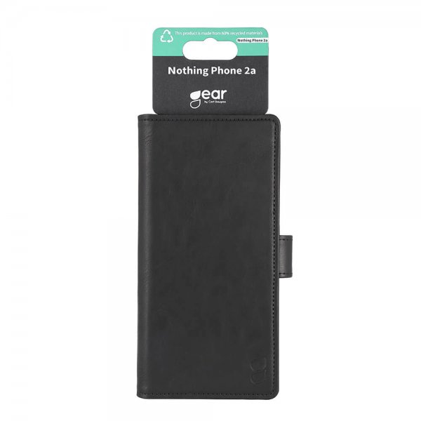 Gear Nothing Phone (2a) Etui 3 Kortlomme  Svart
