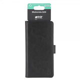 Gear Motorola Moto G04 Etui 3 Kortlomme  Svart