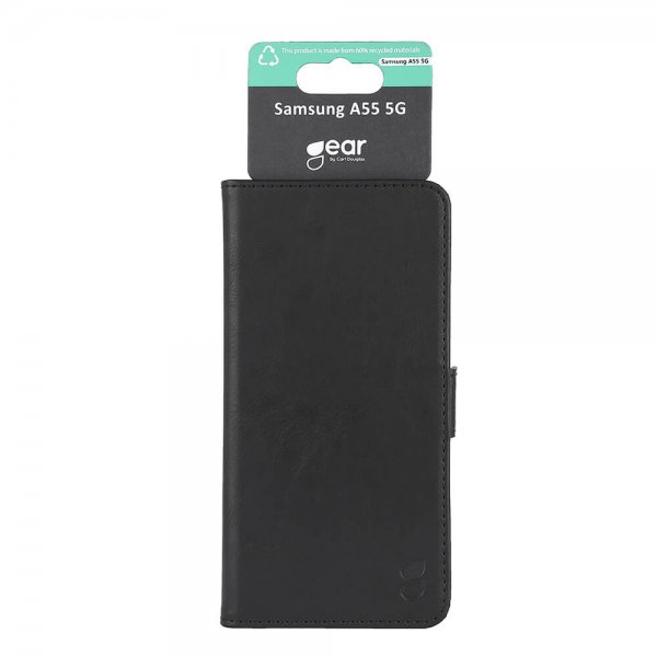 Gear Samsung Galaxy A55 Etui 3 Kortlomme  Svart