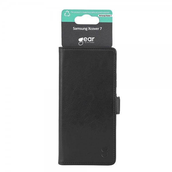 Gear Samsung Galaxy XCover 7 Etui 3 Kortlomme  Svart