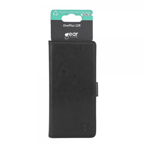Gear OnePlus 12R Etui 3 Kortlomme  Svart