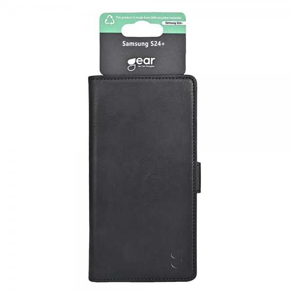 Gear Samsung Galaxy S24 Plus Etui 3 Kortlomme  Svart