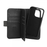 Gear iPhone 15 Pro Etui 7 Kortlomme Avtakbart deksel MagSeries Svart