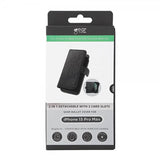 Gear iPhone 15 Pro Max Etui 3 Kortlomme Avtakbart deksel MagSeries Svart