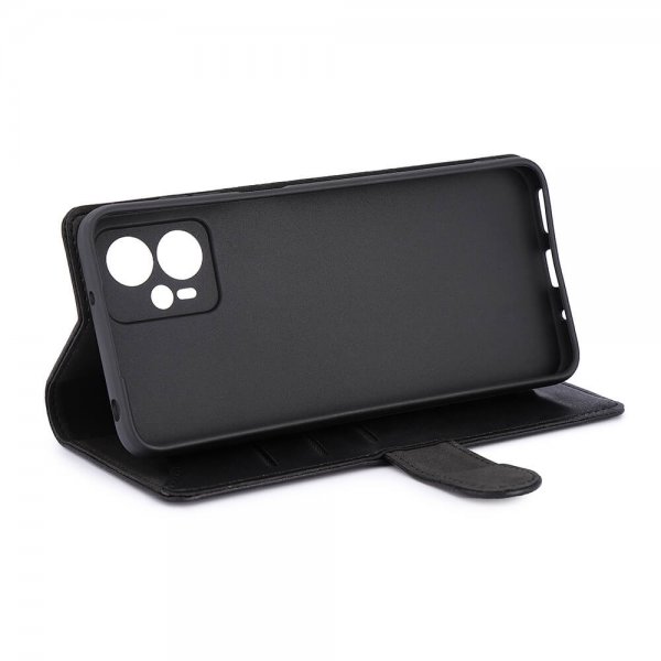 Gear Motorola Moto G23 Etui 3 Kortlomme  Svart