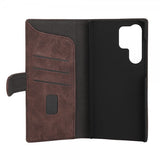 Gear Samsung Galaxy S23 Ultra Etui med Kortlomme Brun