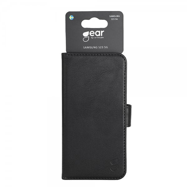 Gear Samsung Galaxy S23 Etui med Kortlomme Svart