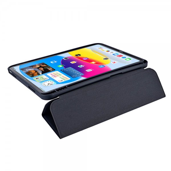 Gear iPad 10.9 (gen 10)/iPad 11 (A16) Etui Pennholder Blå