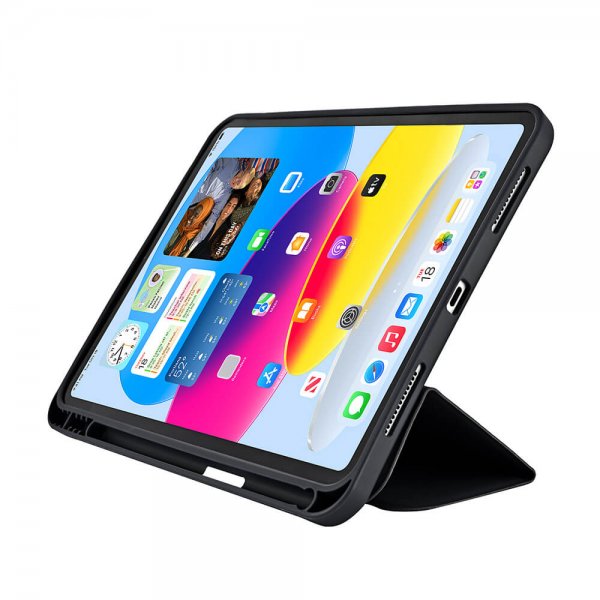 Gear iPad 10.9 (gen 10)/iPad 11 (A16) Etui Pennholder Svart