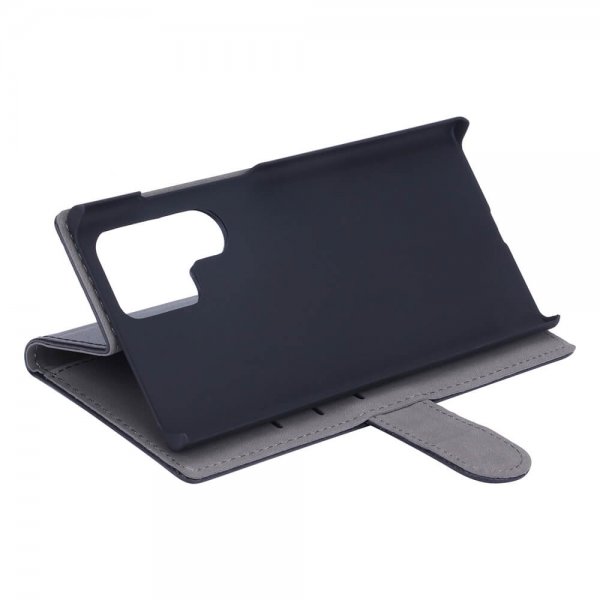 Gear Samsung Galaxy S22 Ultra Etui med Kortlomme Svart
