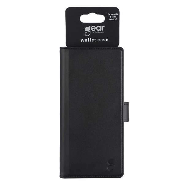 Gear Xiaomi Redmi 9C Etui 3 Kortlomme  Rød
