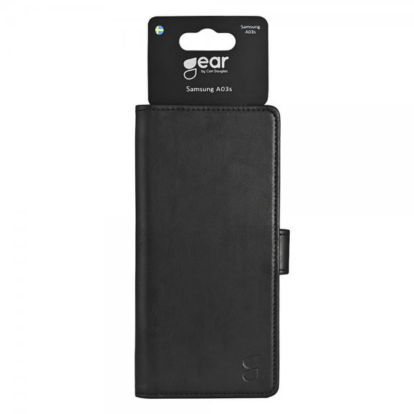 Gear Samsung Galaxy A03s Etui 3 Kortlomme  Svart