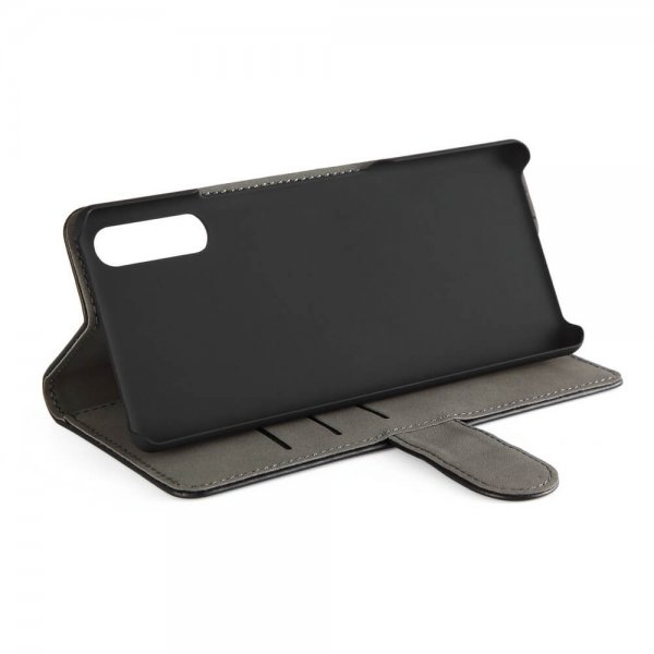 Gear Sony Xperia L4 Etui 3 Kortlomme  Svart