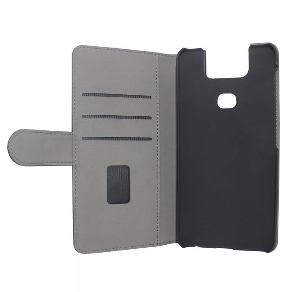 Gear Asus Zenfone 6 Etui 3 Kortlomme  Svart